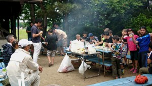 H29　BBQ（屋外BBQ風景）